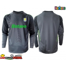Camisa de Futebol Aston Villa Goleiro Equipamento Principal 2025-26 Manga Comprida